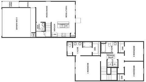 Floorplan - 417 Old Stagecoach Rd, Jarrell, TX 76537 photo 1 of 1