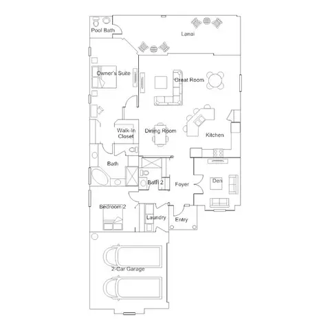 Floorplan - Maya Bay Ct, Venice, FL 34293 photo 1 of 1