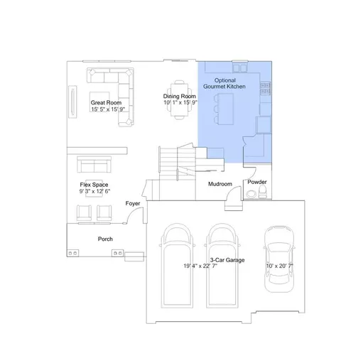 Kitchen - 155 Th St E, Rosemount, MN 55068 photo 5 of 7