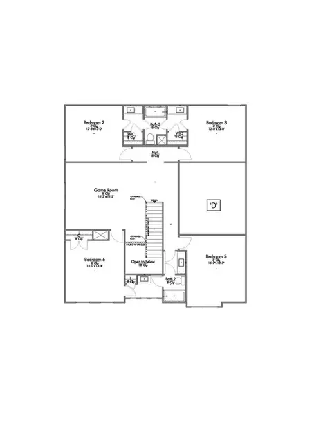 Floorplan - 1600 Hillside Dr, Temple, TX 76502 photo 1 of 1