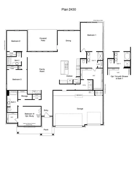 Floorplan - 1013 Sydney Blvd, Thorndale, TX 76577 photo 1 of 1