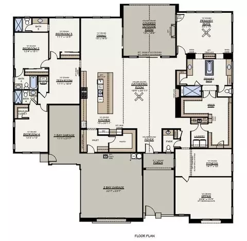 Floorplan - 4620 Premiado Ln, Granite Bay, CA 95746 photo 1 of 3