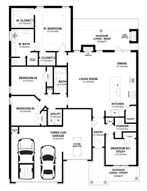 Floorplan - 2920 E Northampton St, Broken Arrow, OK 74014 photo 1 of 1