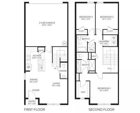 Floorplan - 612 Preston Cove Dr, Saint Cloud, FL 34771 photo 1 of 1