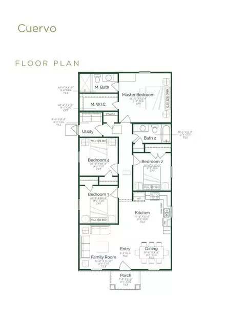 Floorplan - 5402 Moses Loop, Laredo, TX 78046 photo 1 of 1