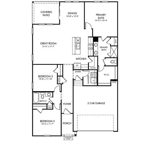 Floorplan - 64 White Birch Ln, Angier, NC 27501 photo 1 of 1