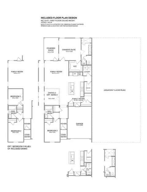 Floorplan - 320 Suwannee Drive B, Inlet Beach, FL 32461 photo 1 of 1