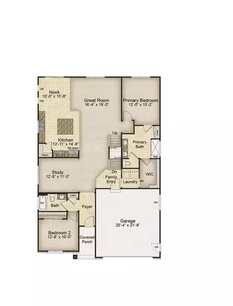 Floorplan - Cambrium Ct., Wentzville, MO 63385 photo 1 of 1