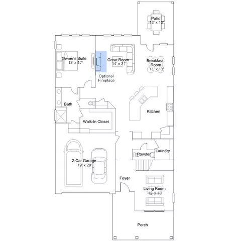 Floorplan - 139 Beamon Loop, Summerville, SC 29486 photo 2 of 7