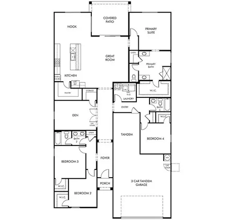 Floorplan - 1495 E Cattle Graze Loop, Sahuarita, AZ 85629 photo 1 of 1