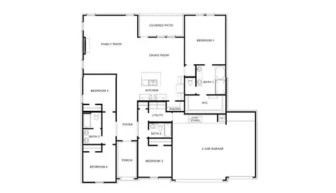 Floorplan - 486 Renley St, Springdale, AR 72762 photo 1 of 1