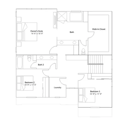 Floorplan - 7411 Forbes Ave, Tracy, CA 95377 photo 2 of 2