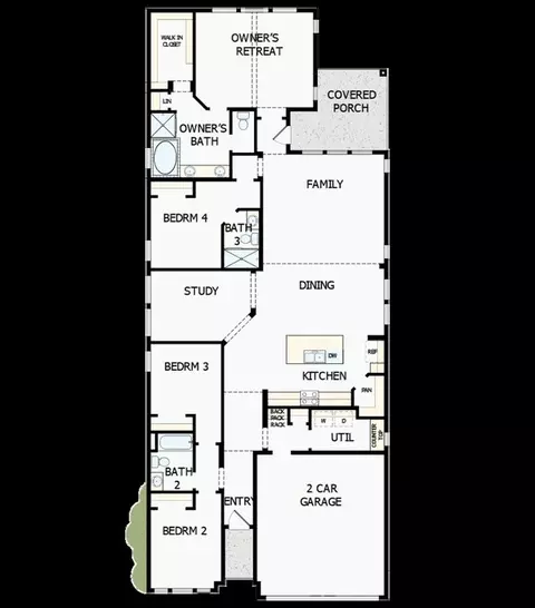 Floorplan - 210 Painters Ridge Ct, Willis, TX 77318 photo 1 of 1