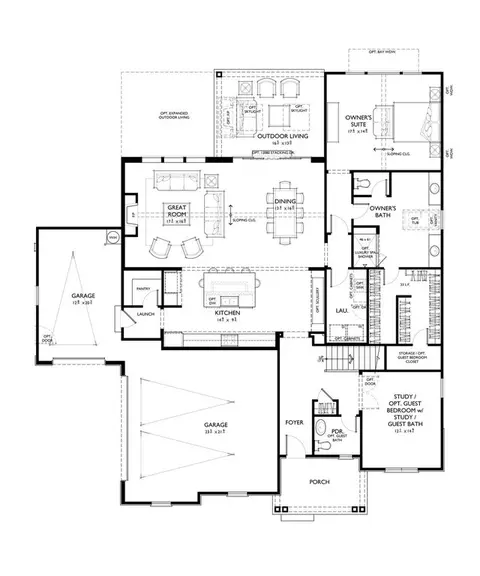 Floorplan - 1002 Kingbird Ln, Clover, SC 29710 photo 1 of 4