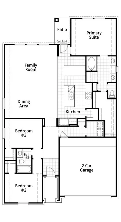 Floorplan - 325 Vale Run, Kyle, TX 78640 photo 1 of 1