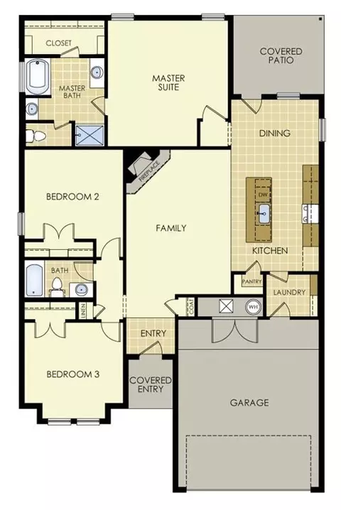 Floorplan - 13701 E 41st, Tulsa, OK 74134 photo 1 of 1