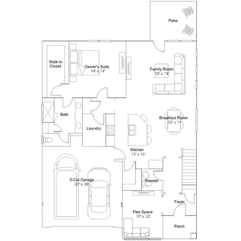 Floorplan - 426 Adhurst Dr, Enoree, SC 29335 photo 1 of 5