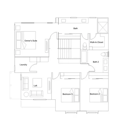 Floorplan - 1708 Grape St, Fullerton, CA 92835 photo 2 of 2
