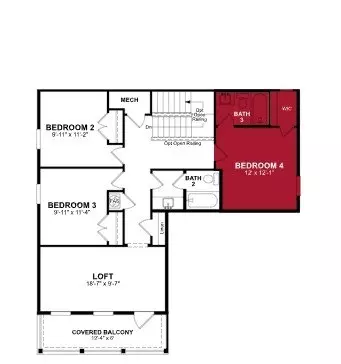 Floorplan - 3080 Claredon St, Longs, SC 29568 photo 2 of 2