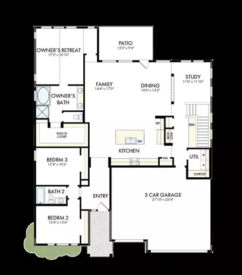 Floorplan - 17170 Alsike Clover Ct, Monument, CO 80132 photo 1 of 2