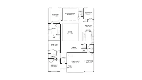 Floorplan - 10376 Meadowsweet Dr, Warrior, AL 35180 photo 2 of 4