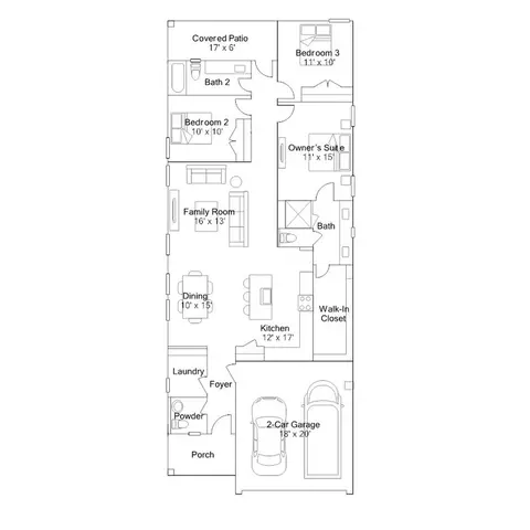 Floorplan - 3622 Compass Pointe Ct, Angleton, TX 77515 photo 1 of 1