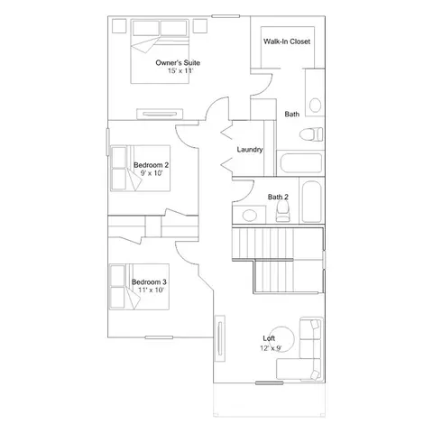 Floorplan - 11 Deerfield Dr, Ward, AR 72176 photo 2 of 2