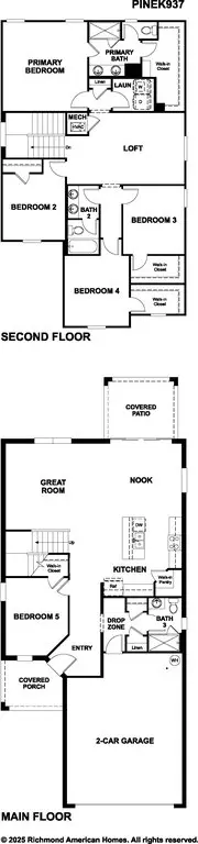 Floorplan - 14847 Banks Ct, Parrish, FL 34219 photo 1 of 1