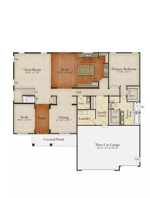 Floorplan - Cambrium Ct., Wentzville, MO 63385 photo 1 of 1