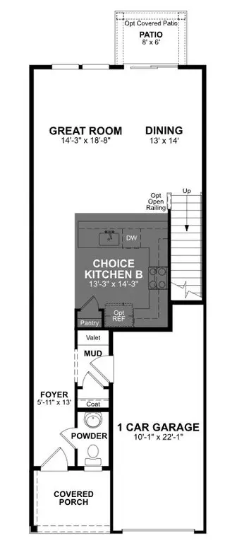 Floorplan - 5024 Silver Brook Rd, Durham, NC 27703 photo 1 of 2