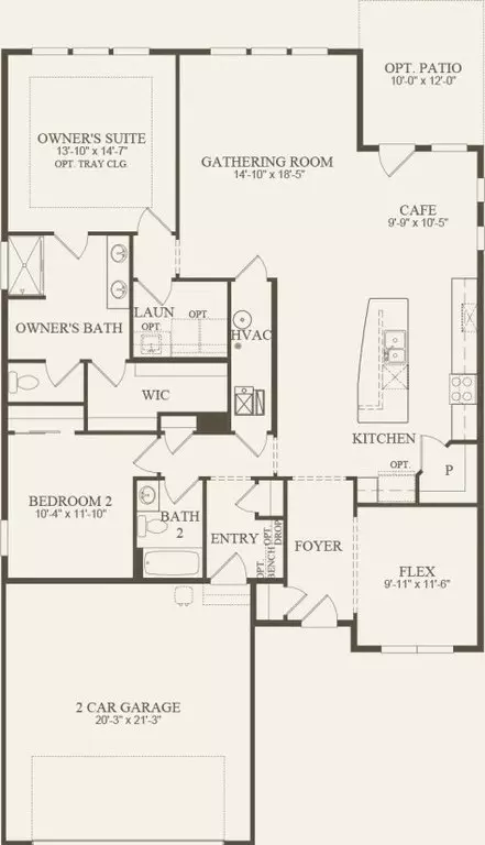 Floorplan - 19065 101st Pl, Rogers, MN 55374 photo 1 of 3