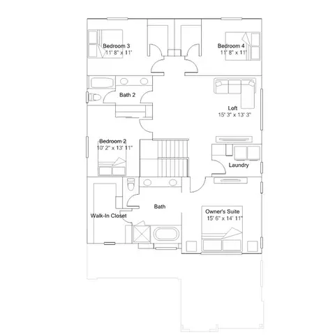 Floorplan - 4569 Caufield Way, Lathrop, CA 95330 photo 2 of 2