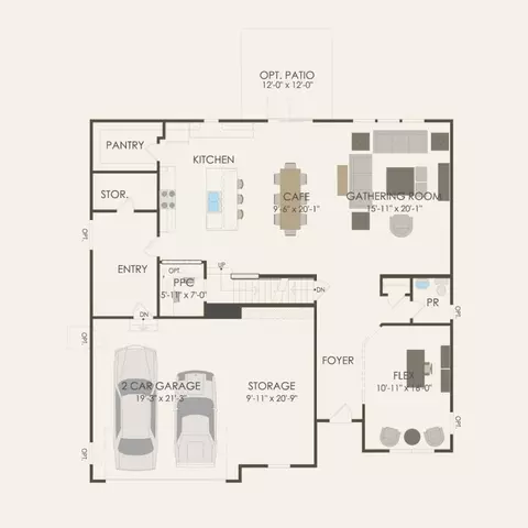 Floorplan - 5852 Hawkweed Dr, Naperville, IL 60564 photo 1 of 5