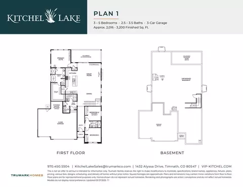Floorplan - 1432 Alyssa Dr, Timnath, CO 80547 photo 1 of 2