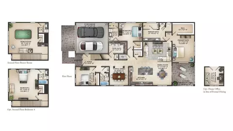 Floorplan - 3177 Greenview Ln, Saint Cloud, FL 34773 photo 1 of 1