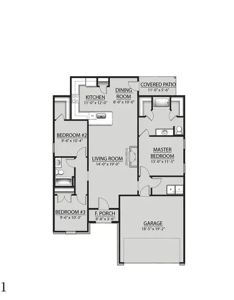 Floorplan - 210 Core Dr, Thibodaux, LA 70301 photo 1 of 1
