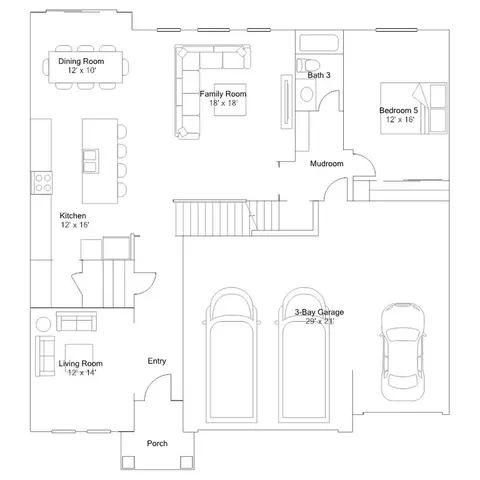 Floorplan - 1973 E Badger Ave, Eagle Mountain, UT 84005 photo 1 of 2