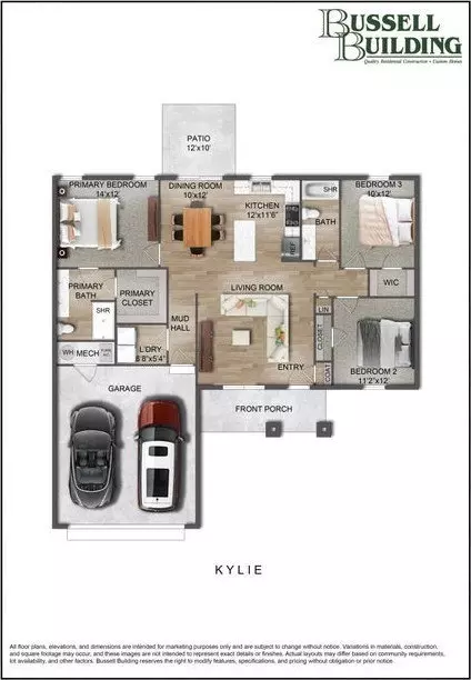 Floorplan - 822 S Ridgemont Dr, Nixa, MO 65714 photo 1 of 1