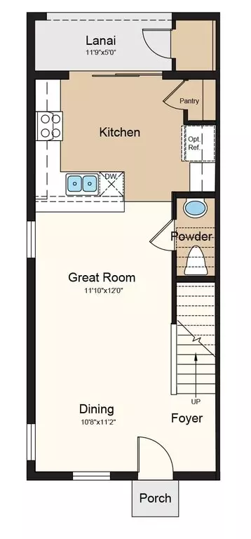 Floorplan - 786 Gladstone Way, Mount Dora, FL 32757 photo 1 of 2