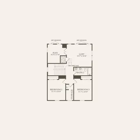 Floorplan - 2104 Astride Way, Willow Spring, NC 27592 photo 2 of 2