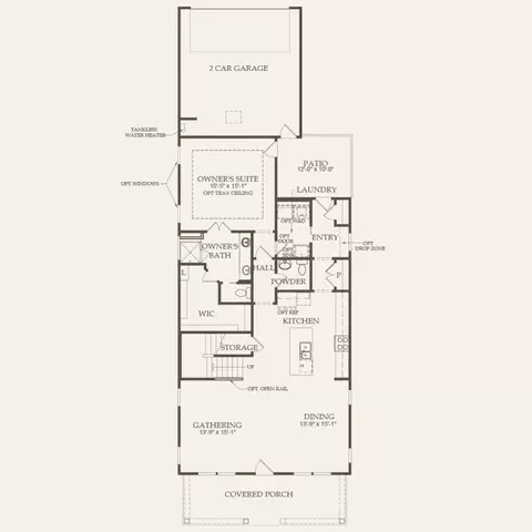 Floorplan - 2104 Astride Way, Willow Spring, NC 27592 photo 1 of 2