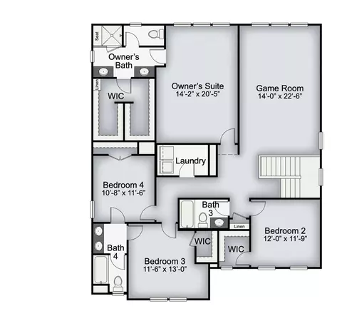 Floorplan - Arched Wing Way, Willow Spring, NC 27592 photo 2 of 2