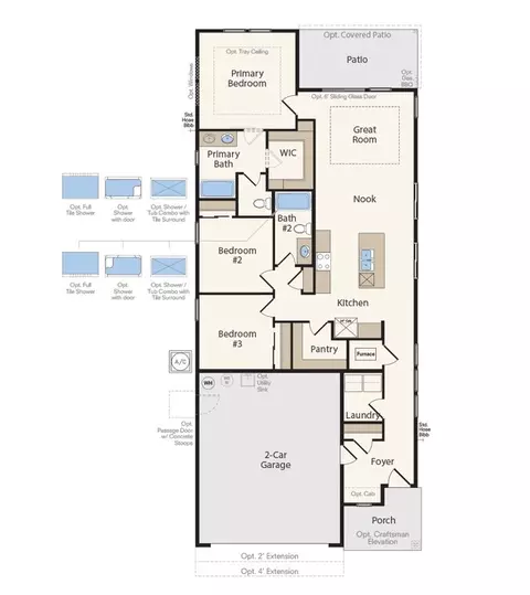 Floorplan - 3514 E Jared St, Kuna, ID 83634 photo 1 of 1