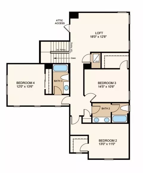 Floorplan - 5292 Goldfinch Dr, Saint Cloud, FL 34771 photo 3 of 4