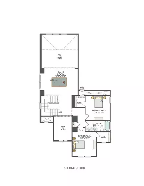 Floorplan - 209 Simba St, Georgetown, TX 78626 photo 2 of 3