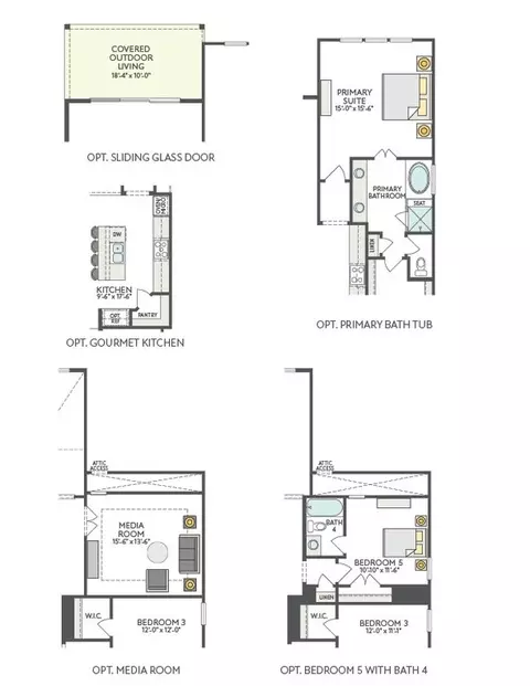 Floorplan - 209 Simba St, Georgetown, TX 78626 photo 3 of 3