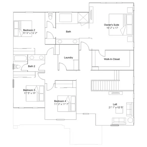 Floorplan - 7727 Levant Pl, Tracy, CA 95377 photo 2 of 2