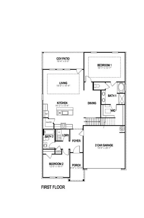 Floorplan - 1007 Roberto Ave, Baker, LA 70714 photo 6 of 6