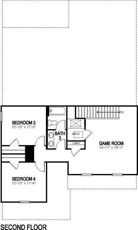 Floorplan - 1007 Roberto Ave, Baker, LA 70714 photo 3 of 6
