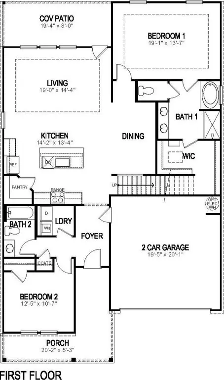 Floorplan - 1007 Roberto Ave, Baker, LA 70714 photo 5 of 6